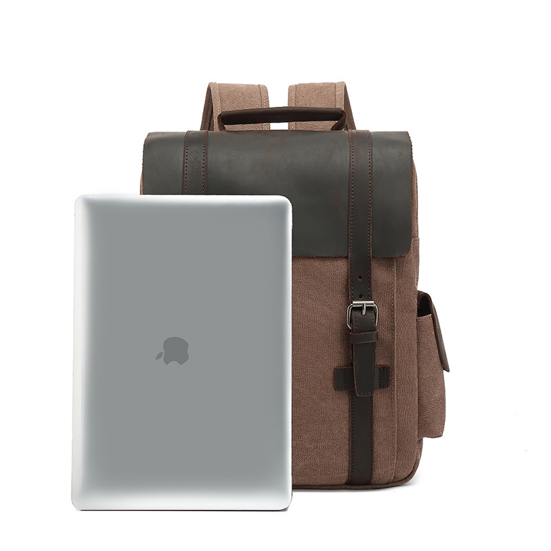 New Fashion Backpack Leather C - Rucksack Military Style avis et prix