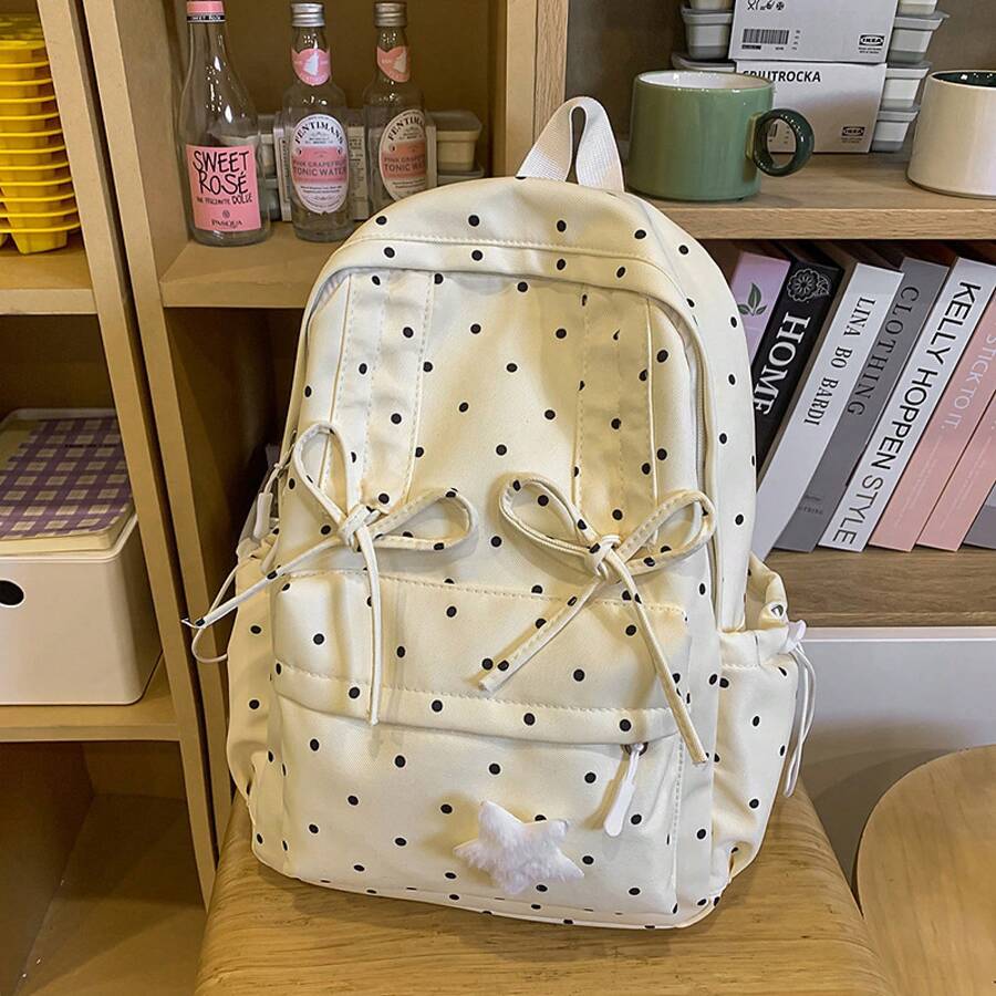 Cute Polka Dot Small Backpack  - Fashion Backpack Women avis et prix