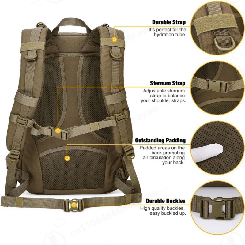 Waterproof Outdoor Tactical Ba - Rucksack Military Style avis et prix