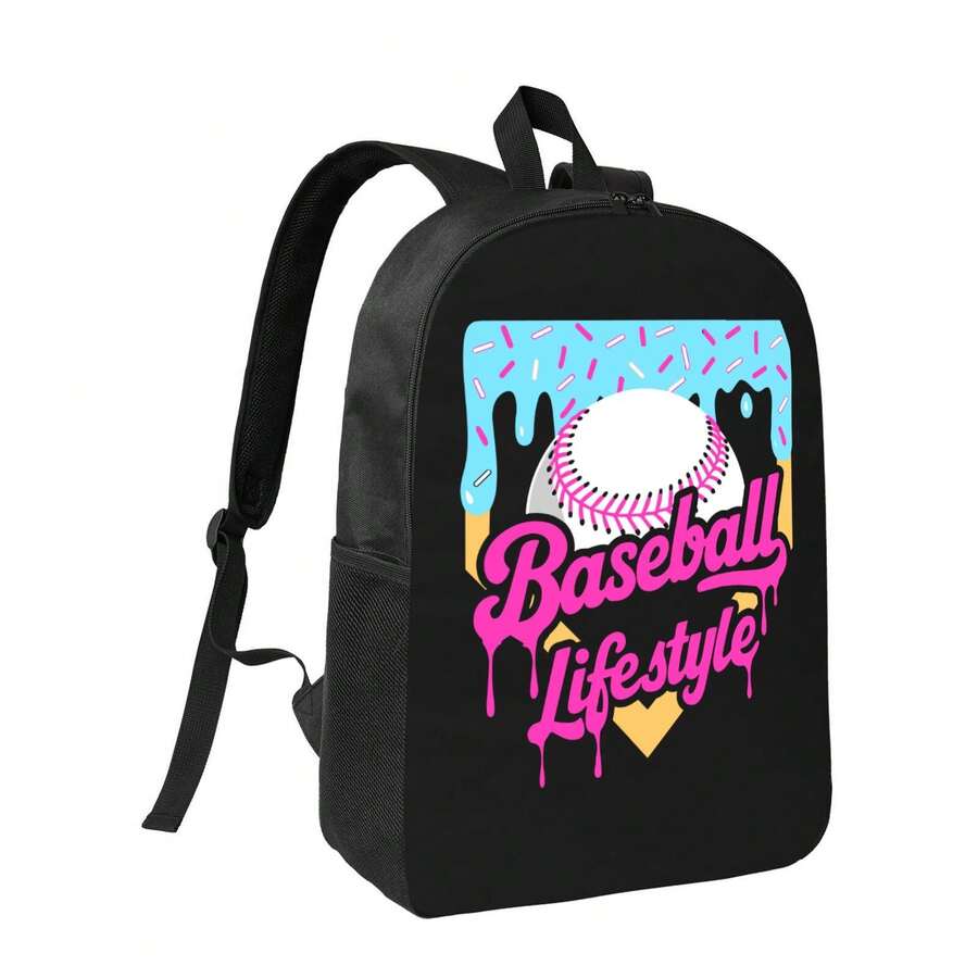 Baseball Drip Design Backpack  - Laptop Backpack 15.6 avis et prix