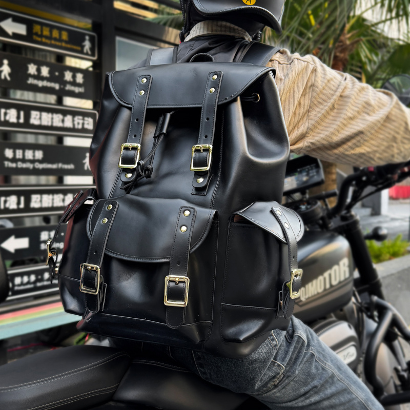 New Arrivals Leather Backpack  - Leather Backpack Vintage avis et prix