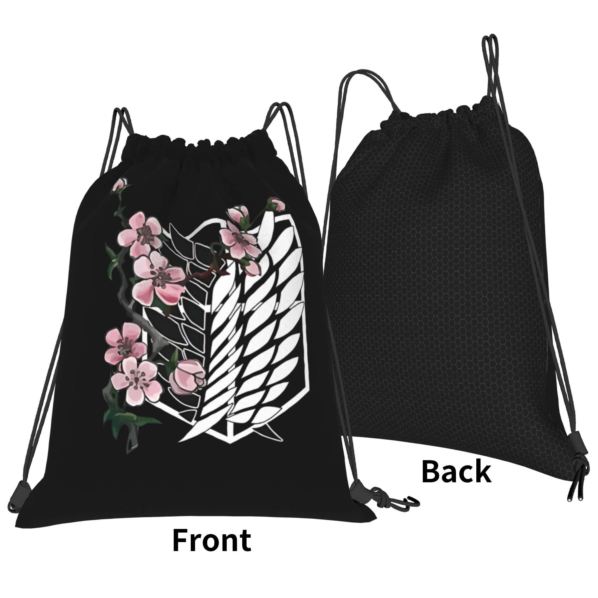 Custom Attacks on Titans Draws - Drawstring Gym Bag avis et prix
