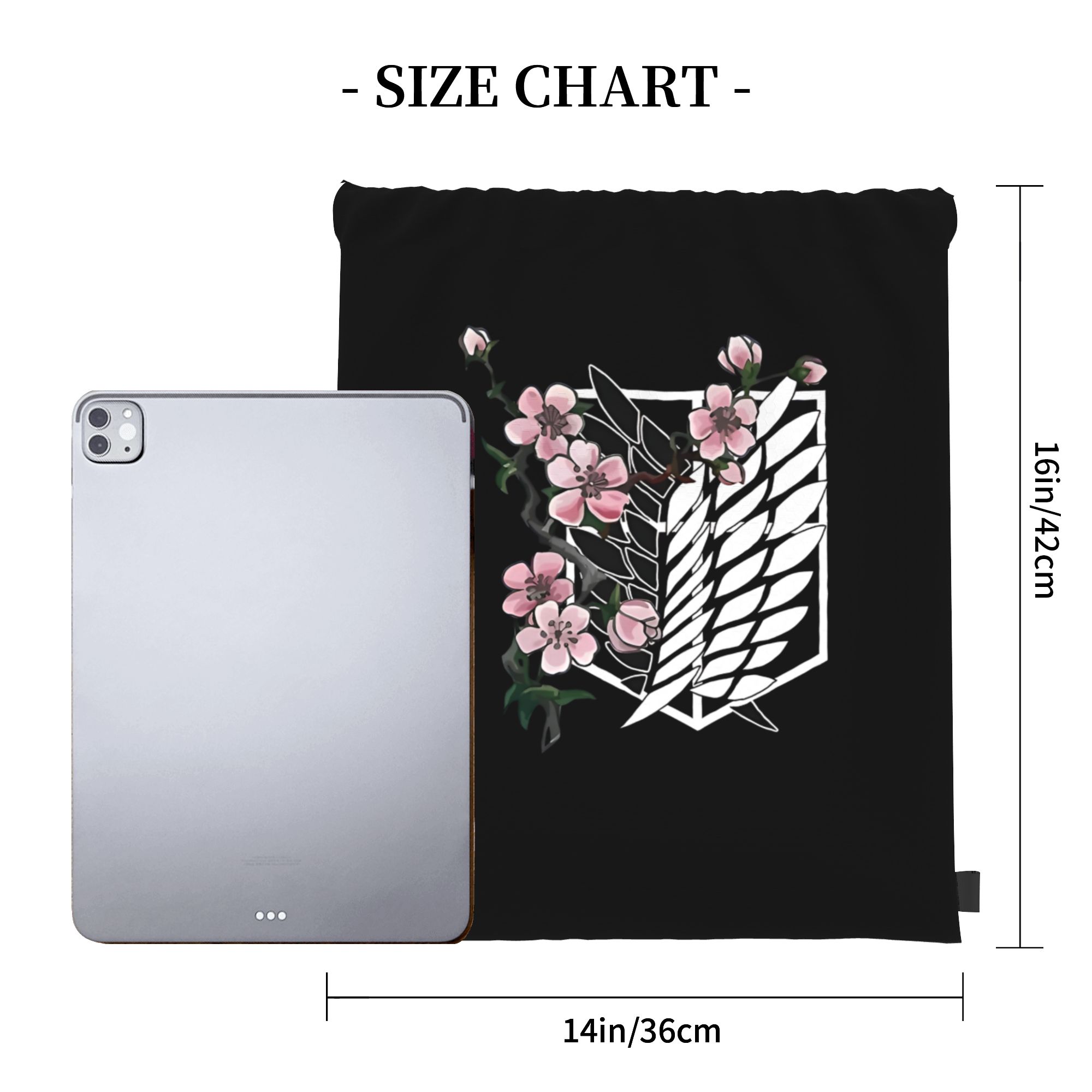 Custom Attacks on Titans Draws - Drawstring Gym Bag avis et prix
