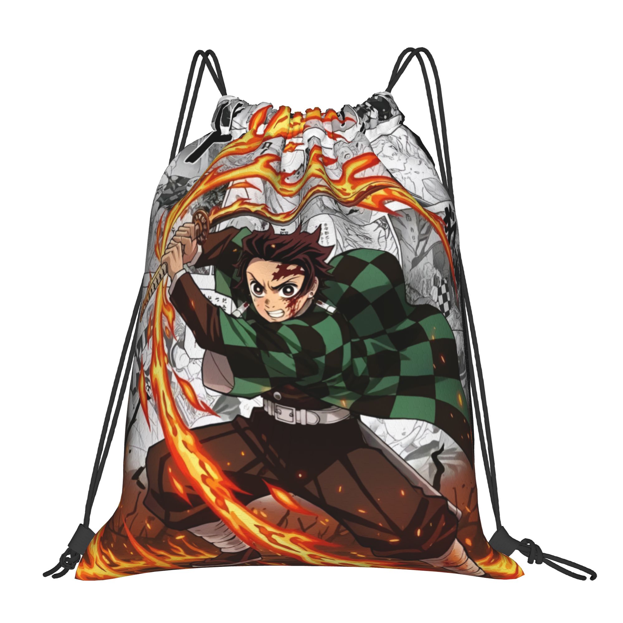 D-Demons Slayers Drawstring Ba - Drawstring Gym Bag avis et prix