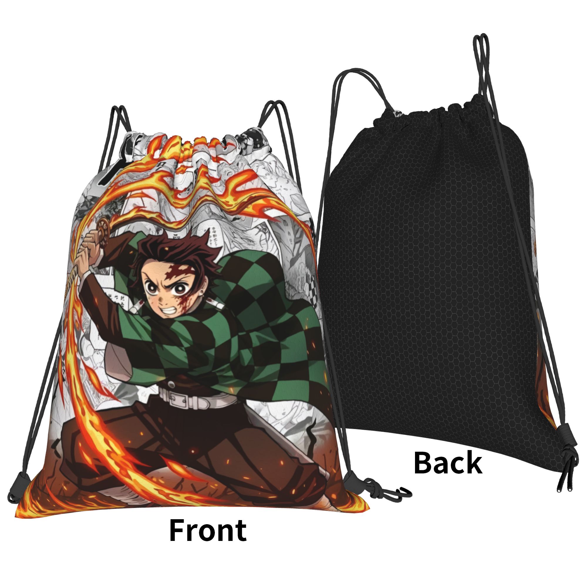 D-Demons Slayers Drawstring Ba - Drawstring Gym Bag avis et prix