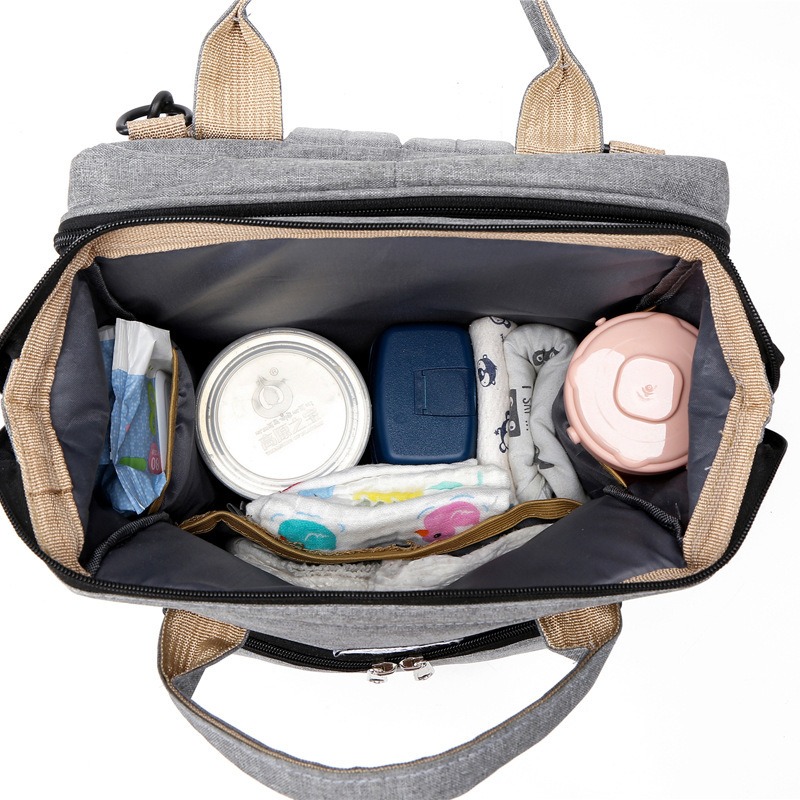 Fashionable Folding Baby Crib  - Backpack Diaper Bag avis et prix