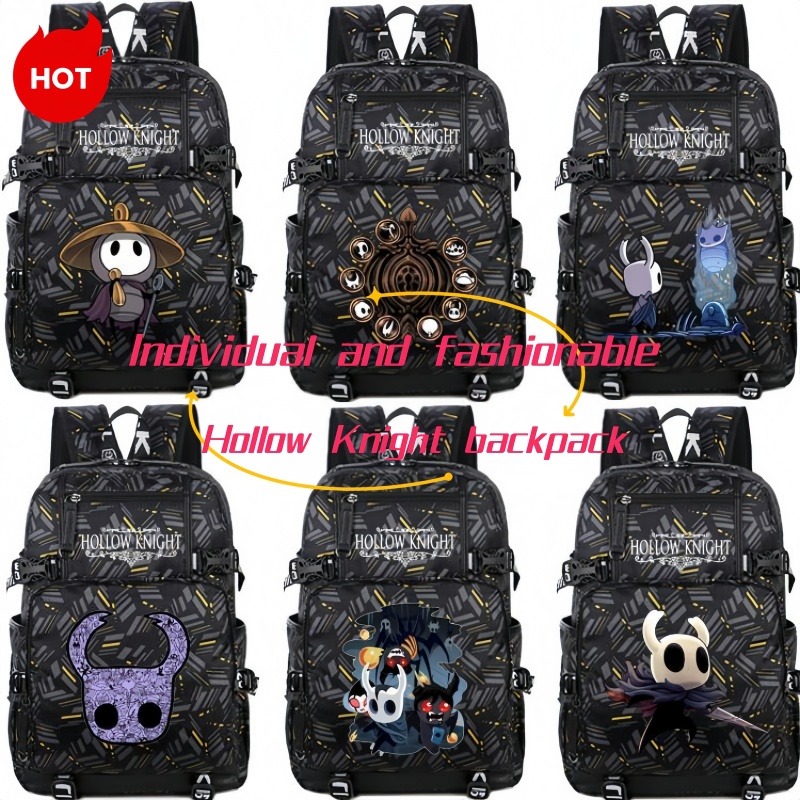 Hollow Knight Backpack Anime C - School Backpack Teen avis et prix