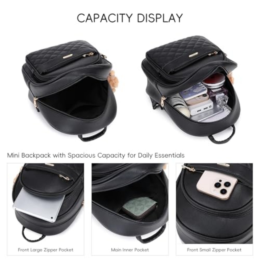 Mini Leather Backpack Purse fo - Mini Backpack Purse avis et prix