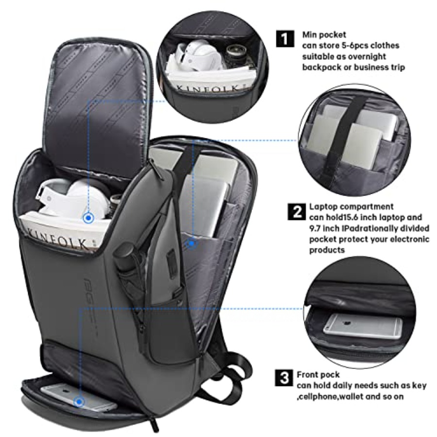 Business Laptop Smart backpack - Laptop Backpack 15.6 avis et prix