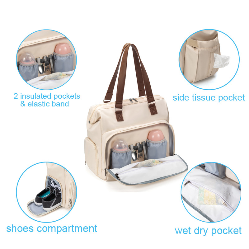 3pcs/set Baby Diaper Bag Baby  - Backpack Insert Organizer avis et prix