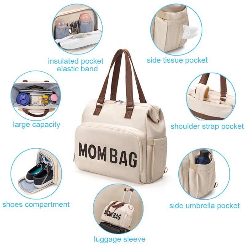 3pcs/set Baby Diaper Bag Baby  - Backpack Insert Organizer avis et prix