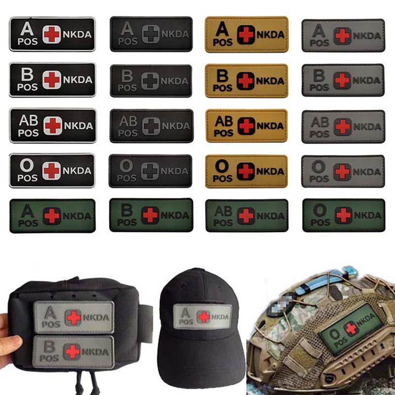 10*4CM PVC Rubber Emblemen Blo - Urban Backpack Tactical avis et prix