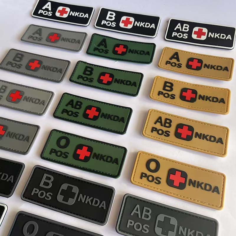 10*4CM PVC Rubber Emblemen Blo - Urban Backpack Tactical avis et prix