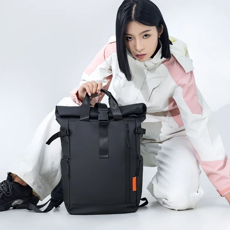 Unisex Fashionable Minimalist  - Canvas Backpack Casual avis et prix