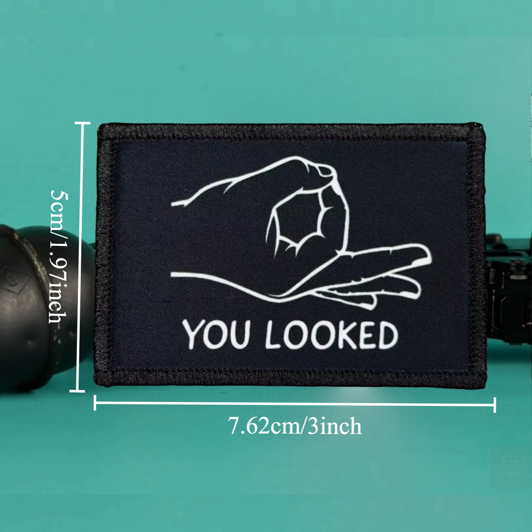 You Looked Morale Badge Patche - Urban Backpack Tactical avis et prix