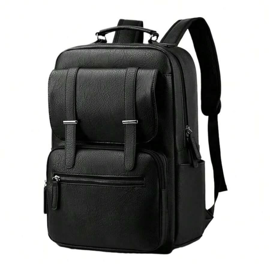 PU Leather Backpack For Men An - Laptop Backpack 15.6 avis et prix