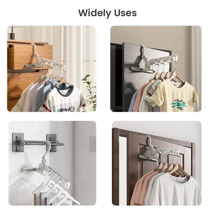 5-Hole Portable Clothes Hanger - Foldable Backpack Small avis et prix