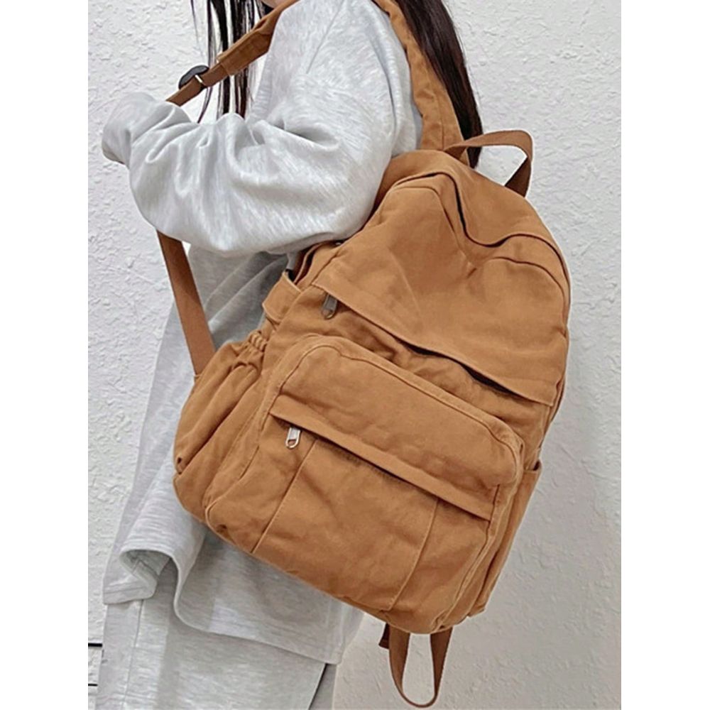 Fashionable Canvas Backpack Fo - School Backpack Teen avis et prix