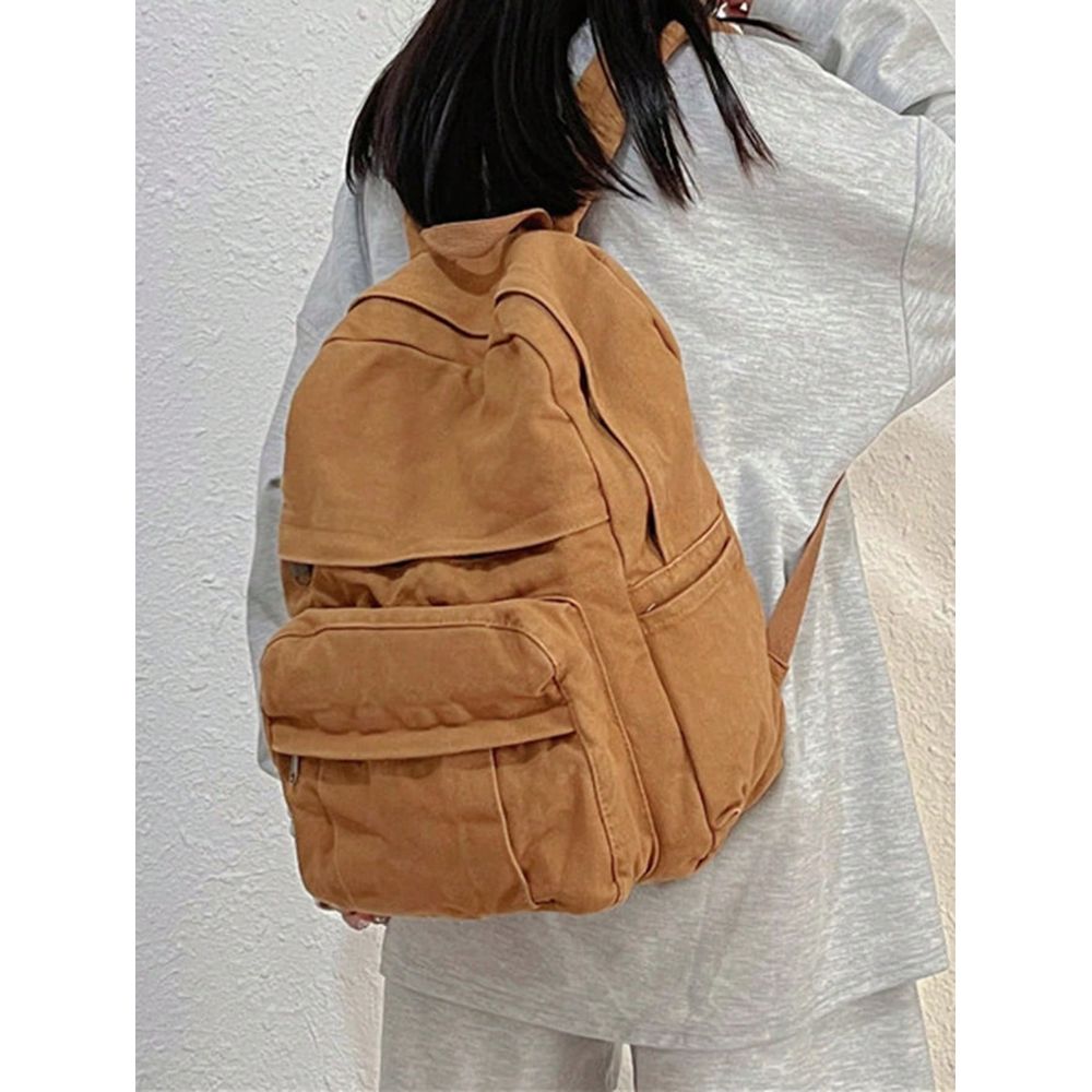 Fashionable Canvas Backpack Fo - School Backpack Teen avis et prix