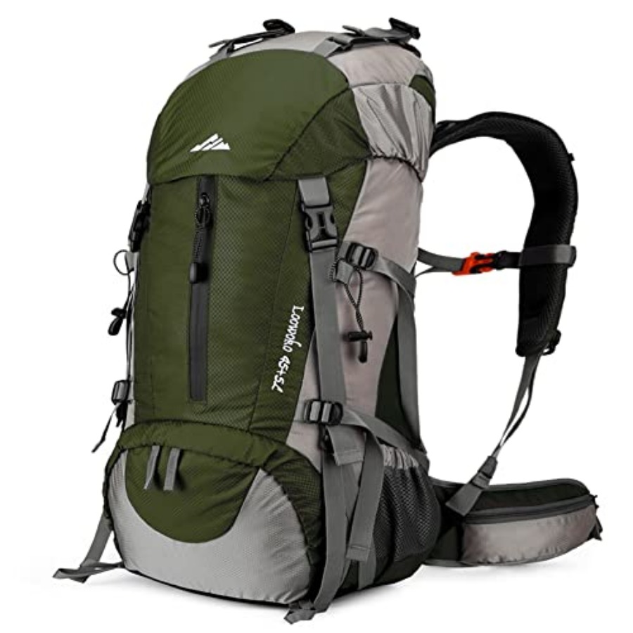 Loowoko 50L Hiking Backpack, W - Rain Cover Backpack avis et prix