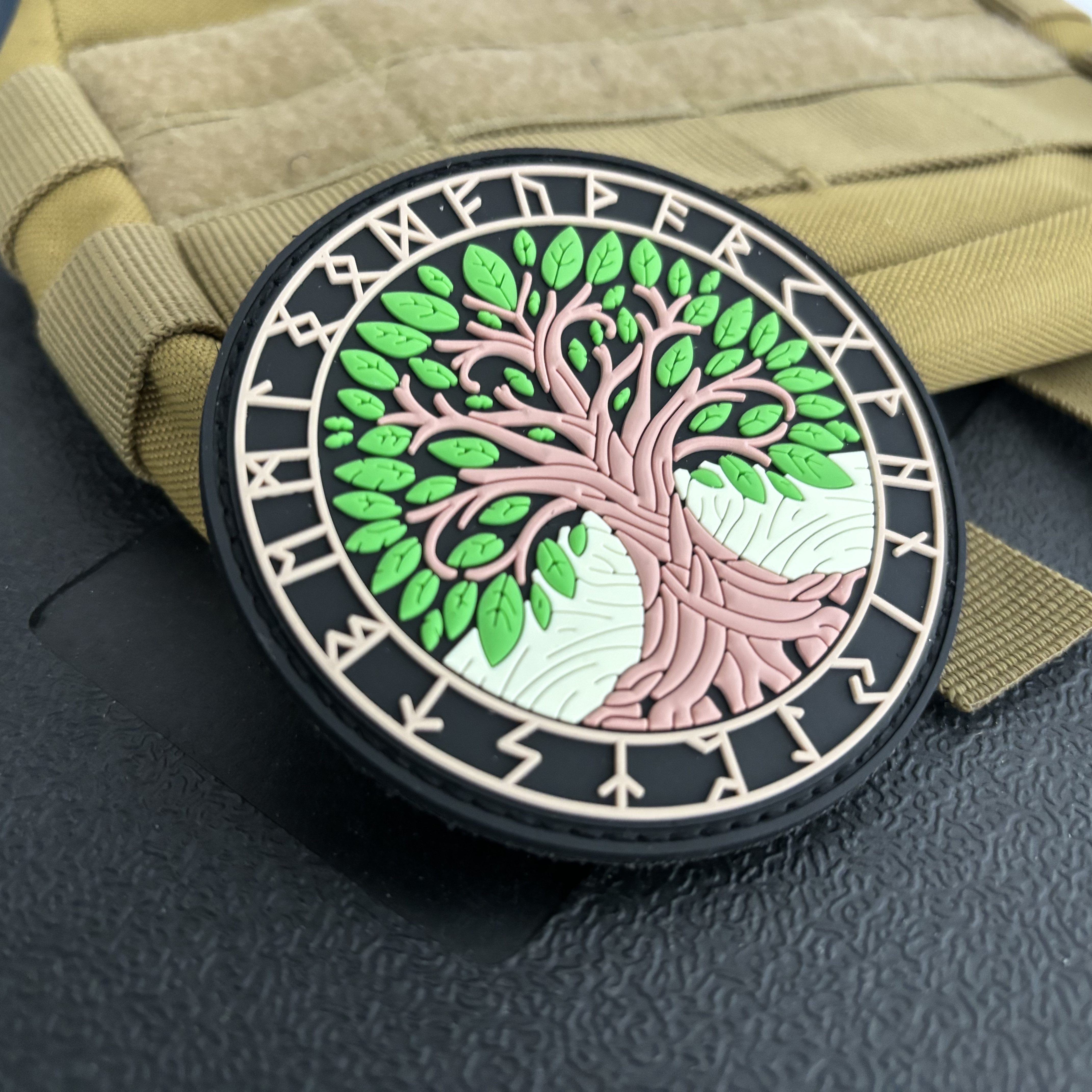 Yggdrasil Viking Totem PVC Pat - Urban Backpack Tactical avis et prix