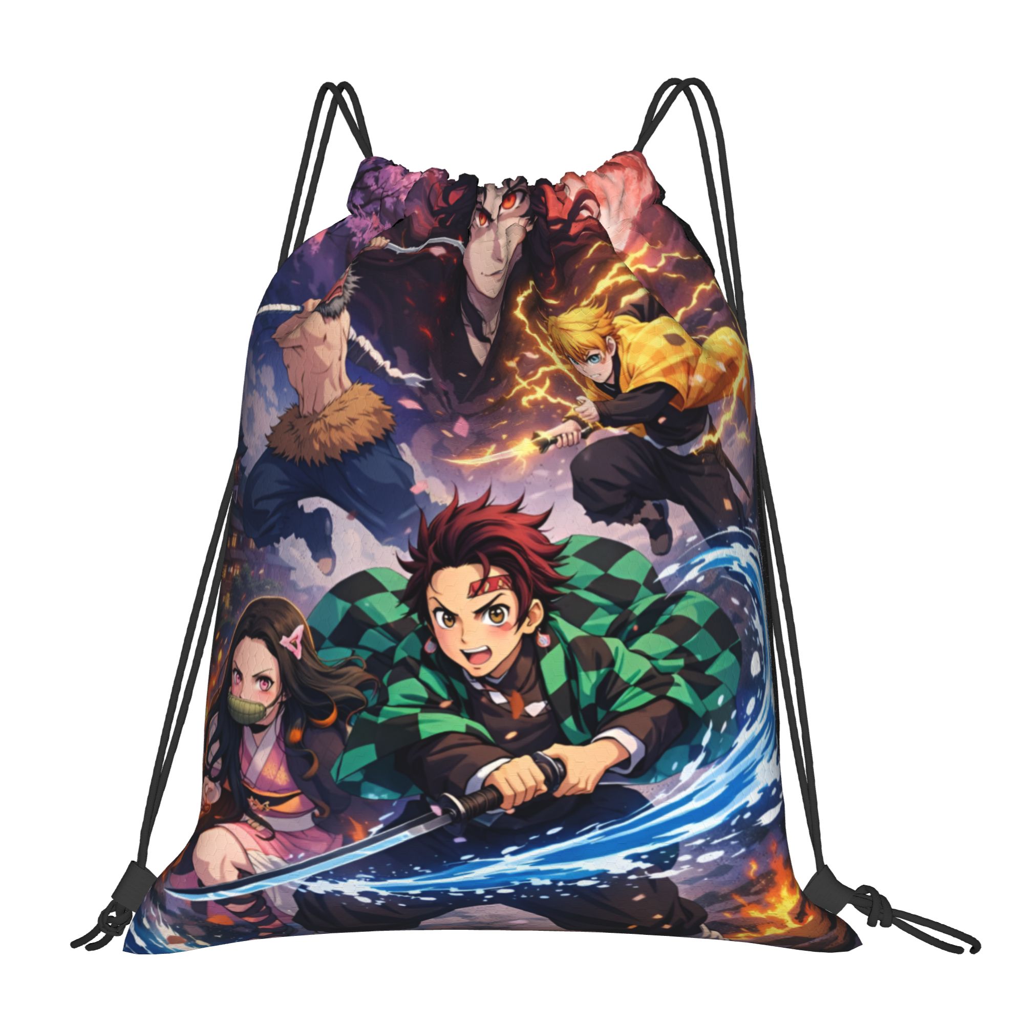 Custom D-Demons Slayers Drawst - Drawstring Gym Bag avis et prix