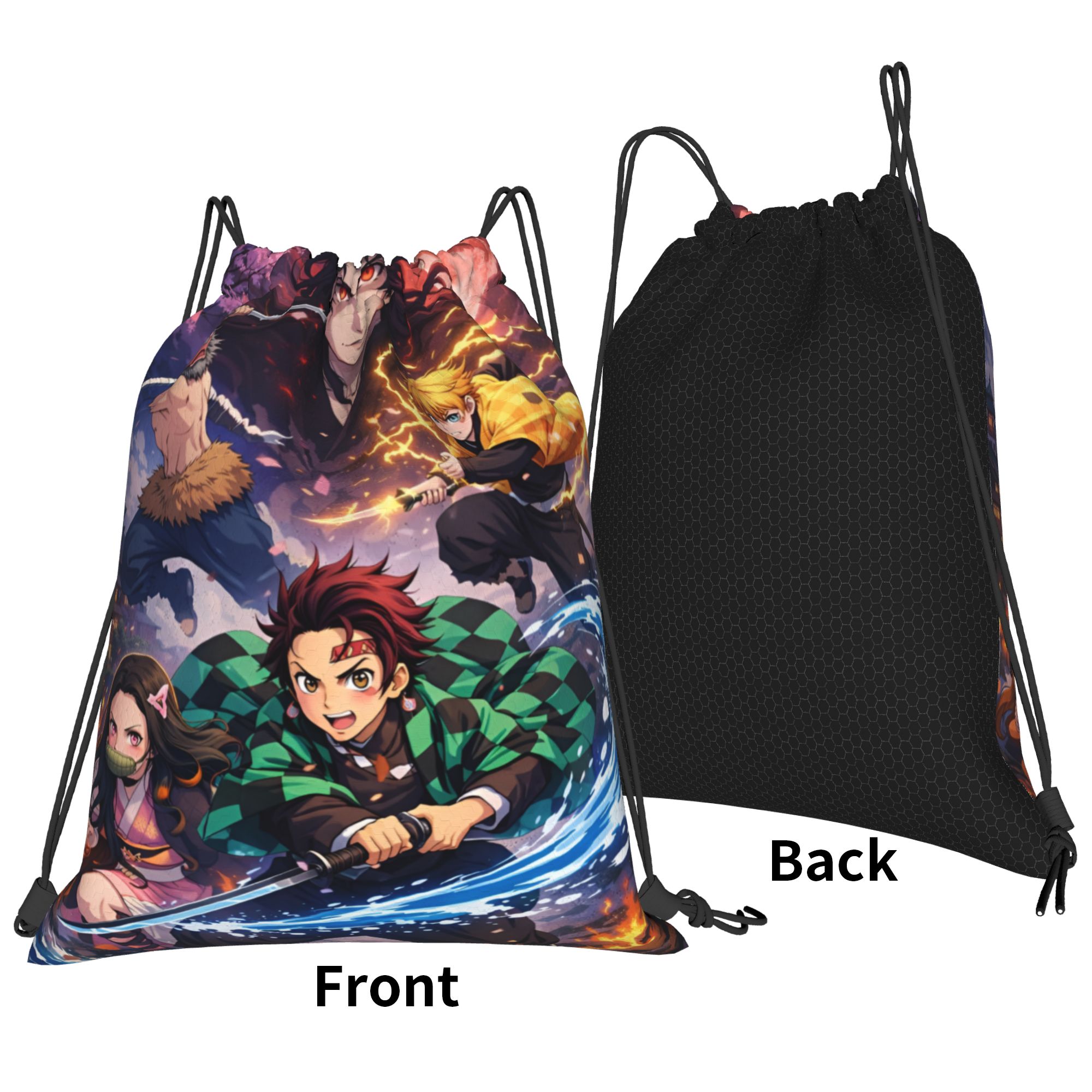 Custom D-Demons Slayers Drawst - Drawstring Gym Bag avis et prix