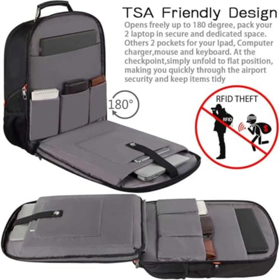 Travel Laptop Backpack, Extra  - Travel Backpack Anti Theft avis et prix