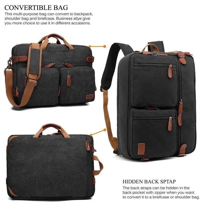 Men's 15.6-17.3 Inch Convertib - Laptop Backpack 15.6 avis et prix