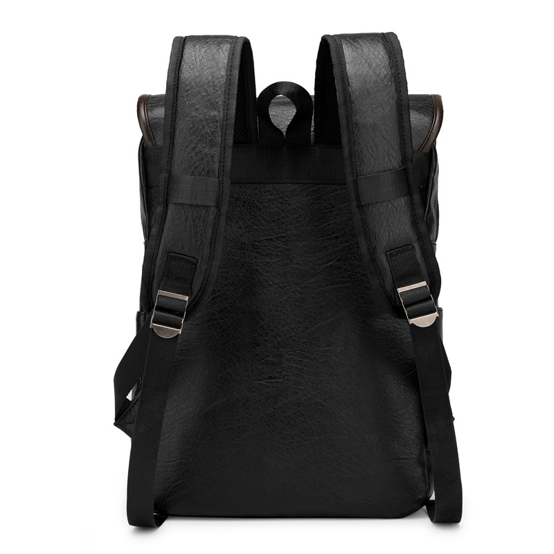 Vintage Leather Laptop Backpac - Business Backpack Brief avis et prix