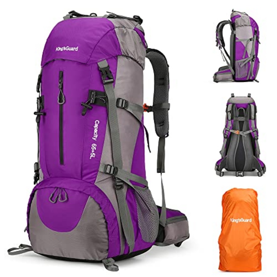 70L Hiking Backpack with Rain  - Rain Cover Backpack avis et prix