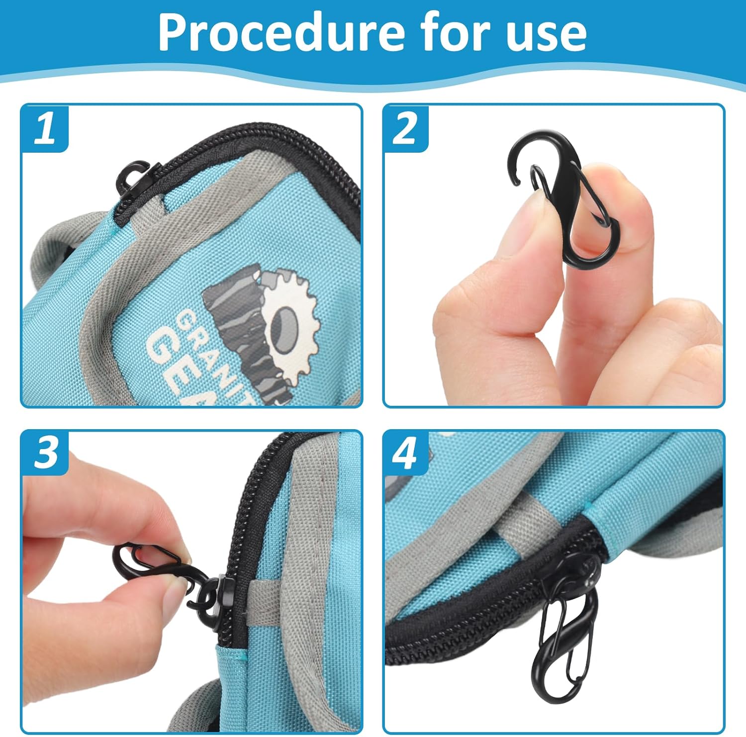 Lock Combo, Total 21PCS Clips  - Backpack Lock Combo avis et prix