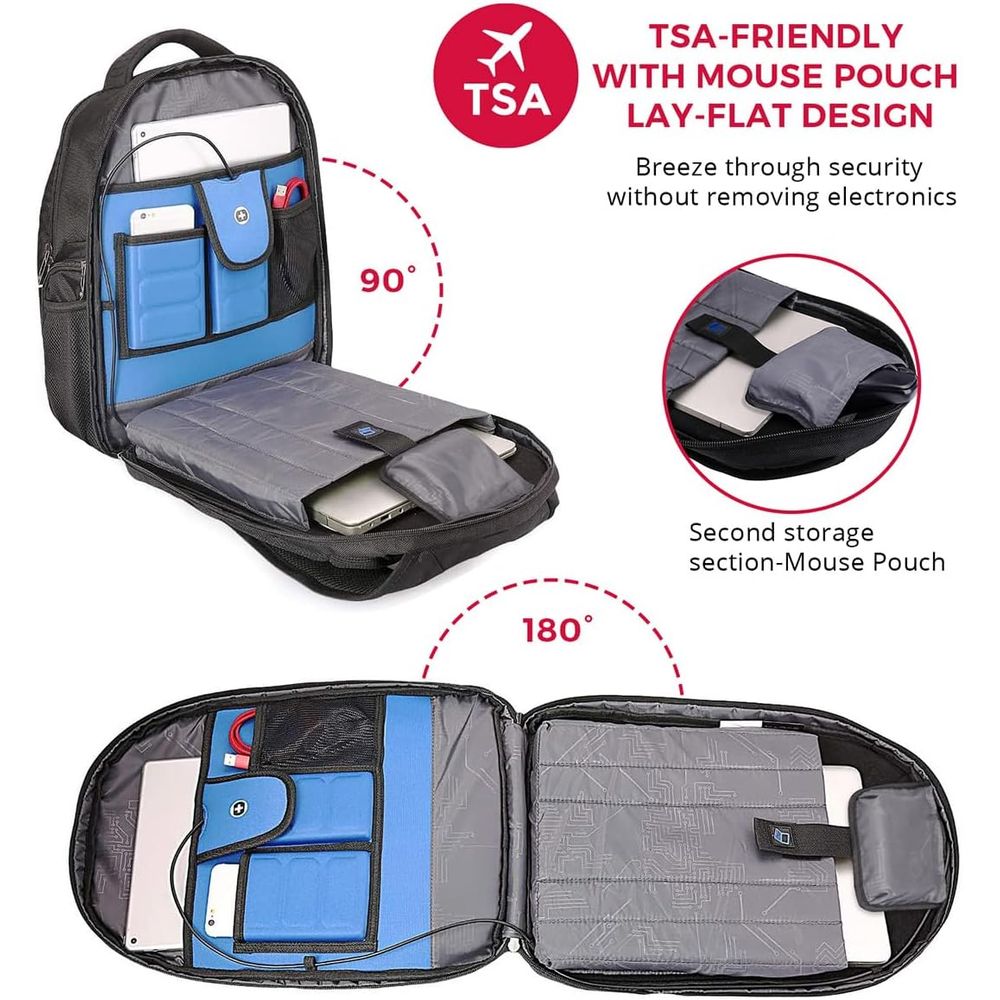15.6 Inch Laptop & Tech Backpa - Laptop Backpack 15.6 avis et prix