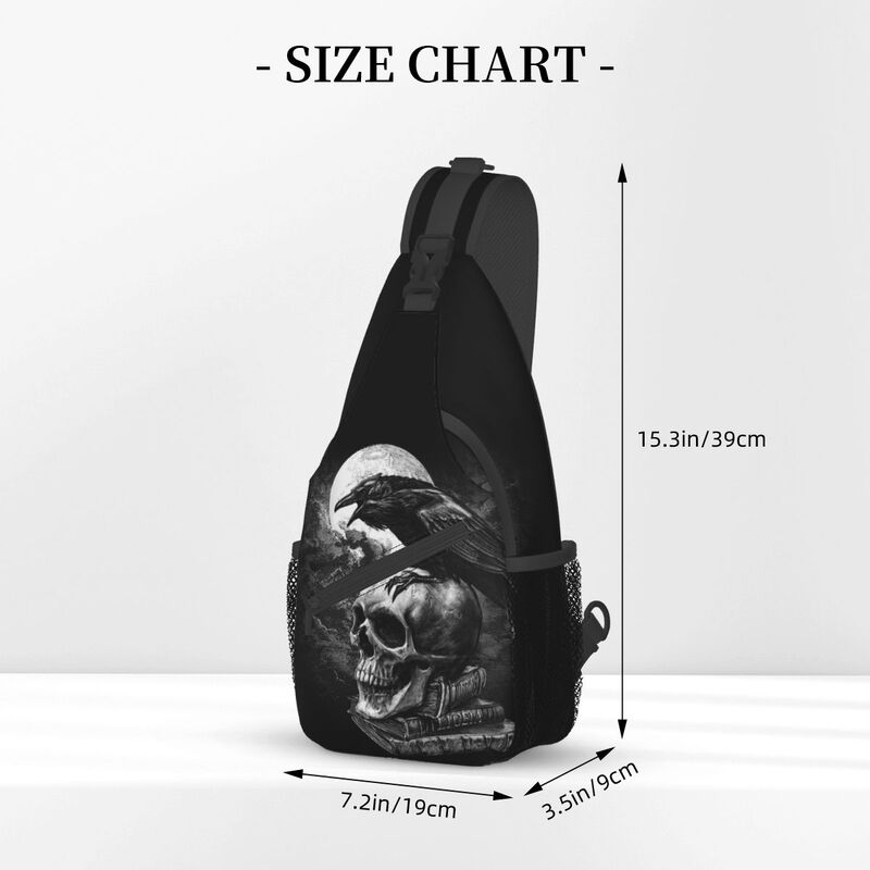Crow The Skull Sling Crossbody - Sling Backpack Shoulder avis et prix