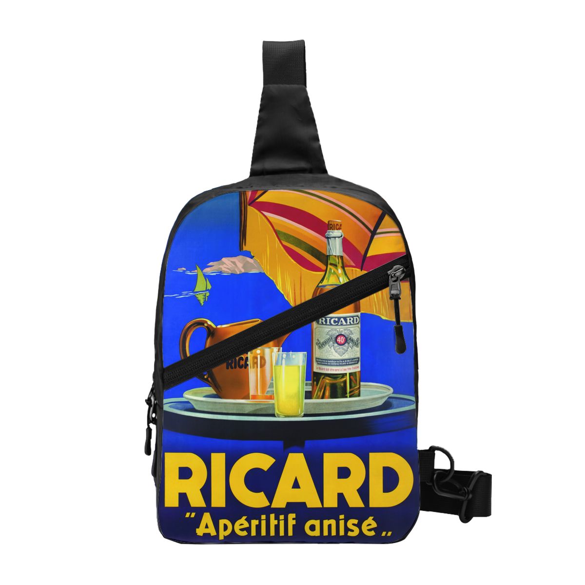 Custom Ricard Sling Chest Bag  - Sling Backpack Shoulder avis et prix