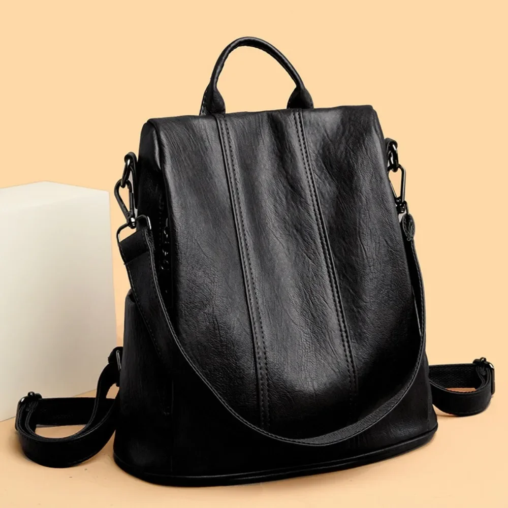 NEW Anti-theft Laptop Backpack - Leather Backpack Vintage avis et prix