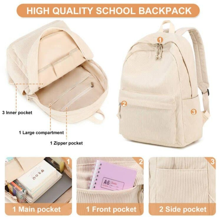 School Backpack for Teens Larg - Laptop Backpack 15.6 avis et prix