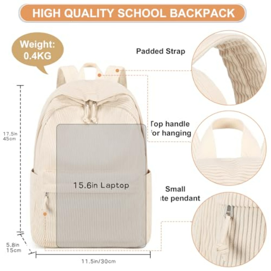 School Backpack for Teens Larg - Laptop Backpack 15.6 avis et prix